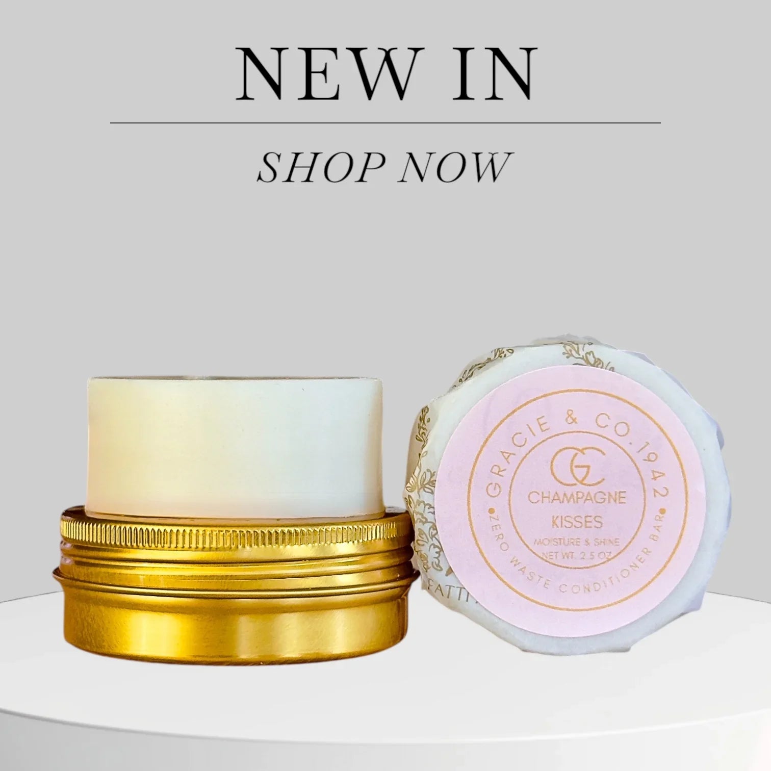 The Best Zero Waste Moisturizing Solid Conditioner - Gracie & Co. 1942
